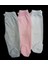 Bebek Patikli Alt Hava Alır Kumaş Düz Renk (3 Lü Paket Pembe-Gri-Beyaz)10 1