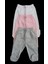 Bebek Patikli Alt Hava Alır Kumaş Düz Renk (3 Lü Paket Pembe-Gri-Beyaz)10 2