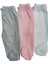 Bebek Patikli Alt Hava Alır Kumaş Düz Renk (3 Lü Paket Pembe-Gri-Beyaz)10 2