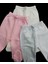 Bebek Patikli Alt Hava Alır Kumaş Düz Renk (3 Lü Paket Beyaz-Pembe-Krem)10 5