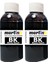 Hp C5280 C5283 C5288 (350 351XL) Kartuş Dolum Seti 2X100ML Siyah Mürekkep 3