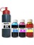 Hp C5200 C5240 C5250 (350 351XL) Kartuş Dolum Seti 500ML SİYAH+3X100ML Renkli Mürekkep 3