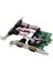 Pci Express 4 Port Com Kart RS232 Db9 Pcı-E Çoklayıcı Com Kart 2
