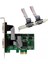 Pci Express 4 Port Com Kart RS232 Db9 Pcı-E Çoklayıcı Com Kart 3
