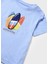 Erkek Bebek Baskılı T-Shirt Mavi 1020 1