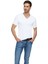 ELT1303 / Elit Elastan V Yaka (3 Adet) | Beyaz 1