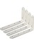 4 Braket Duvara Monte Braket Braket Süspansiyon Braket Metal Damgalı Braket 125MM x 75MM Tel Çekme Paslanmaz Çelik Yüzey (Yurt Dışından) 1