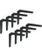 Duvara Monte Braket 8 Parçalı Set Metal Braket 100MM x 100MM Ağır Braket Dekoratif Duvara Monte Endüstriyel Mutfak Radyatör Duvara Monte Braket Siyah (Yurt Dışından) 1