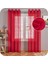 Teotak 2 Düz Renk Perde KIRMIZI-140 * 229CM (Yurt Dışından) 1
