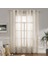 2 Nordic Perde Bej 140* 244 cm (Yurt Dışından) 1
