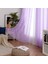 Teotak 2 Düz Renk Perde Mor -140 * 137CM (Yurt Dışından) 5