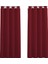 2 Gölgeleme Perdeleri Kırmızı 132* 241CM (Yurt Dışından) 1