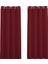 2 Gölgeleme Perdeleri Kırmızı 132* 137CM (Yurt Dışından) 1