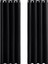 2 Gölgeleme Perdeleri Siyah 132* 137CM (Yurt Dışından) 1