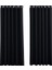 2 Gölgeleme Perdesi Siyah 132 * 160 cm (Yurt Dışından) 1