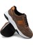 Hakiki Süet Taba Rengi Sneaker Kadın Ayakkabı 3