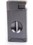 Çift Torch Gunmetal V-Cut Puro Çakmağı 1