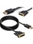 Displayport DVI Kablo 1.5 Metre Dp To DVI Kablo Displayport 24+1 DVI Kablo 3