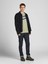 Jack&jones 12199474 Baskı 0 Yaka Kısa Kol Tsıhırt Haki-S 4