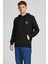 Jack&jones 12205081 Yuvarlak Armalı Kapsonlu Ip Baglamalı Kanguru Cep Sweat Siyah-L 2