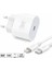 Type-C To Lightning 20W Beyaz Hızlı Şarj Aleti 1