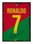 Cristiano Ronaldo Futbol Art Mdf Poster 1