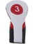 Golf Head 5 Fairway Clubs Woods Headcovers White 3 Kapakları (Yurt Dışından) 2