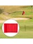 Golf ile Tüp Takılmış Yeşil Işaretçi Golf Pratiği Kırmızı (Yurt Dışından) 3