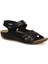 164343.Z3FX Siyah Kadın Comfort Sandalet 1