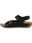 164343.Z3FX Siyah Kadın Comfort Sandalet 3