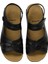 164343.Z3FX Siyah Kadın Comfort Sandalet 4