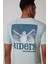 Riders By Lee Riders By Lee Loose Fit %100 Pamuk Bisiklet Yaka Mint Yeşili Tişört 1