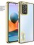 Xiaomi Redmi Note 11 Kılıf Zebana Glint Silikon Kılıf Gold 1