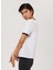 O Yaka Baskılı Beyaz Kadın T-Shirt 232 Lcf 242005 Jade Beyaz10 3