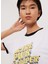 O Yaka Baskılı Beyaz Kadın T-Shirt 232 Lcf 242005 Jade Beyaz10 5