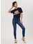 Yüksek Bel Dar Paça Skinny Fit Kadın Denim Pantolon 232 Lcf 121008 Jaycee Blue Stone 1