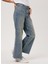 Yüksek Bel Geniş Paça Straight Kadın Denim Pantolon 232 Lcf 121022 Sandy Blue Lıght 3