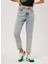 Yüksek Bel Dar Paça Mom Fit Kadın Denim Pantolon 232 Lcf 121015 Marlyn Lıght Acıd 2