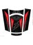 Yamaha Xmax 2018-2020 Tank Pad Tekli Kırmızı TY013R 1