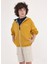 Erkek Çocuk Çift Yüzlü Rüzgarlık Sarı 6454 1