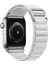 Apple Watch 38 mm / 40 mm / 41 mm Için Kancalı Hasır Kumaş Kordon Kayış - KY71-1 1