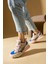 Yeni Sezon Kalın Taban Bağcıklı Moda Kadın Sneakers 36-144-23 5