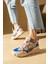 Yeni Sezon Kalın Taban Bağcıklı Moda Kadın Sneakers 36-144-23 2