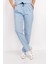 Bebe Mavi Likralı Unisex Doktor Hemşire Hastane Scrubs Üniforma Takımı 5