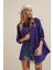 Kadın Oversize Gömlek Violet 3