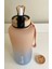 Shop-Set 2000 ml Pipetli ve Süzgeçli Tritan Motivasyonlu Su Matarası Çift Renk Softtouch 2