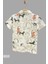Mojo Erkek Çocuk Polo Yaka Baskılı T-Shirt 163839 Krem 4