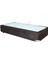 Baza Tay Tüy Model Kahverengi Silinir Kumaş Metal Fırın Boya Iskelet 90*190 El Yapım 4