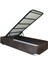 Baza Tay Tüy Model Kahverengi Silinir Kumaş Metal Fırın Boya Iskelet 90*190 El Yapım 5