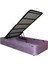 Baza Sandıklı Tay Tüy Pembe Silinir Kumaş Model Metal Fırın Boya Iskelet 90*190 El Yapım 3